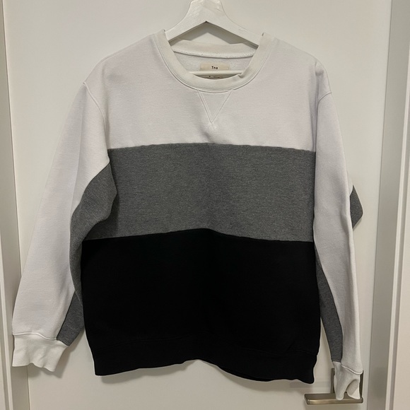 TNA crew neck Sweater Tri- Colour - Picture 1 of 4